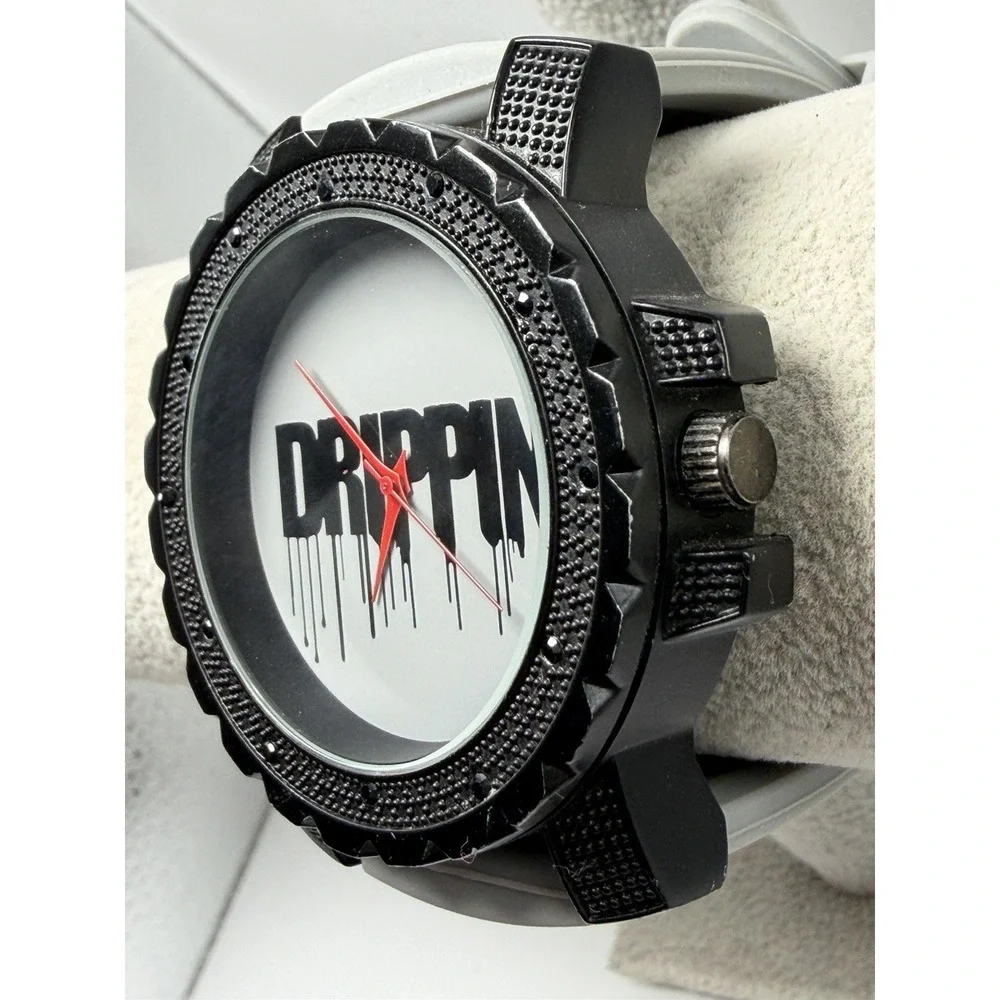 Drippin New‎ Battery Huge Mens Watch 51MM 9